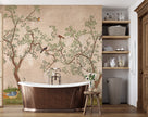 Chinoiserie Ağaç ve Kuşlar Duvar Kağıdı – uygulama görseli 7