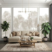 Sisli Orman Ağaçları Çıtalı Duvar Kağıdı Seti