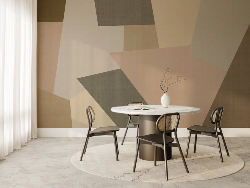Pastel Geometrik Bloklar Duvar Kağıdı – uygulama görseli 6