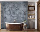 Vintage Çizim Saat Mekanizması Duvar Kağıdı – uygulama görseli 7