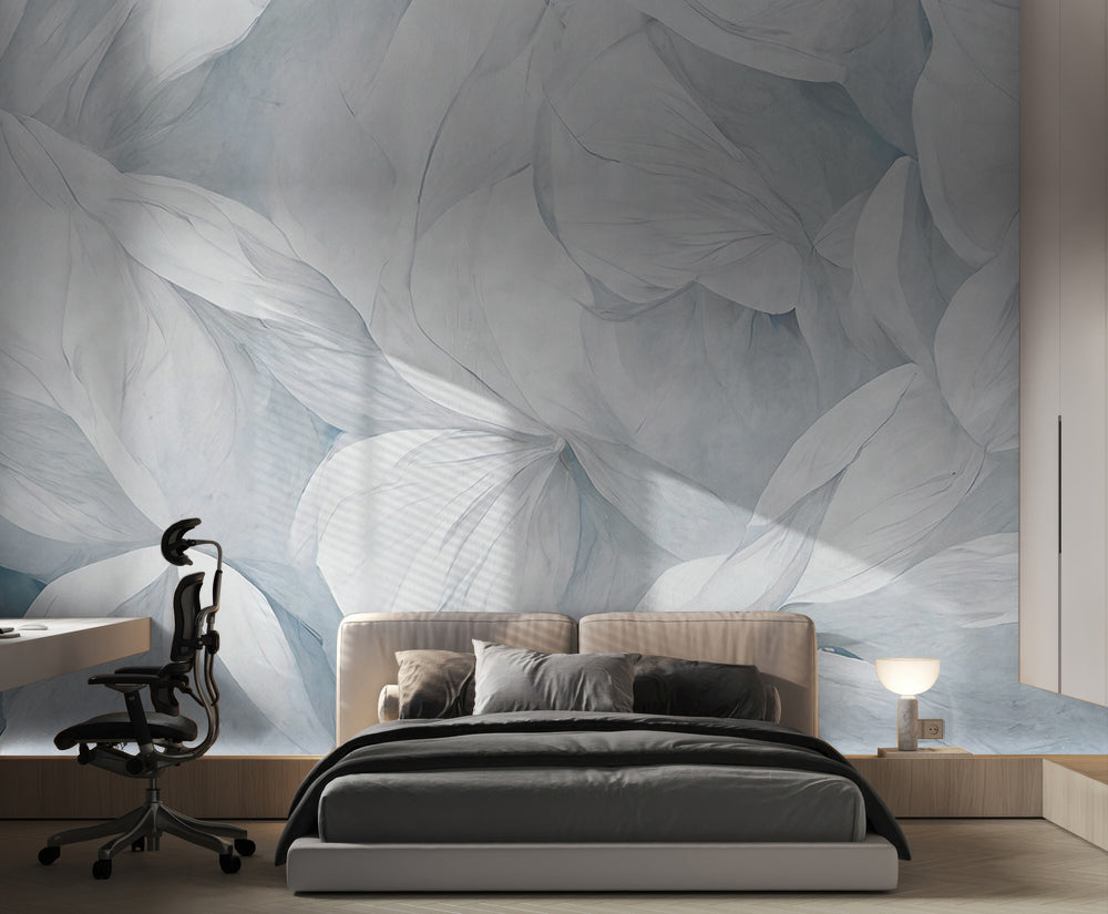 Soft Mavi Pastel  Duvar Kağıdı