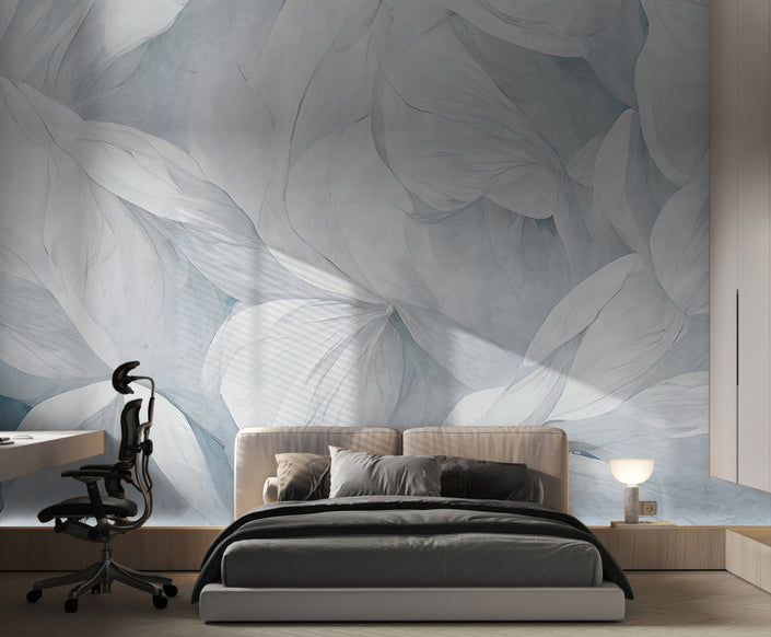Soft Mavi Pastel  Duvar Kağıdı