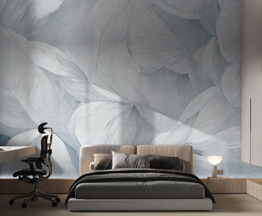 Soft Mavi Pastel  Duvar Kağıdı