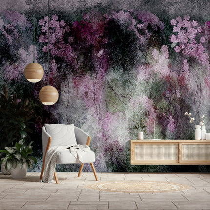 Soft Pastel Mor Pembe Duvar Kağıdı