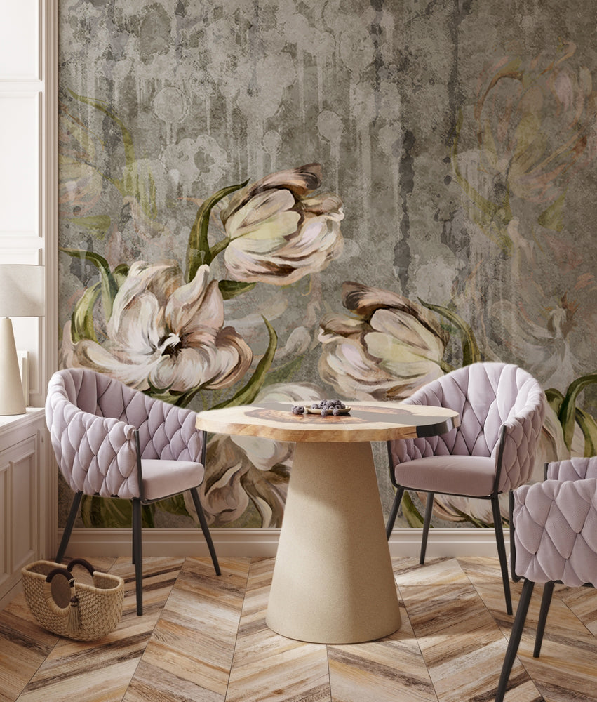 Soft Pastel Gri Duvar Kağıdı