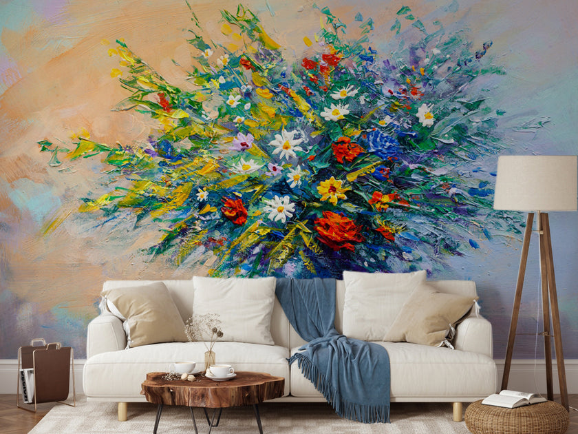 Salon Yatak Odası Mutfak Duvar Kağıdı